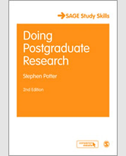 Doing Postgraduate Research, 2nd Edition