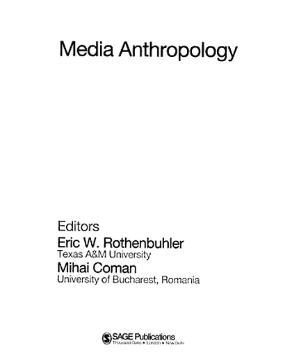 Media Anthropology