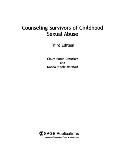 Counseling Survivors of Childhood Sexual Abuse (US ONLY)