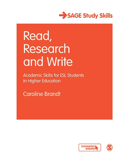 Read, Research and Write: Academic Skills for ESL Students in Higher Education