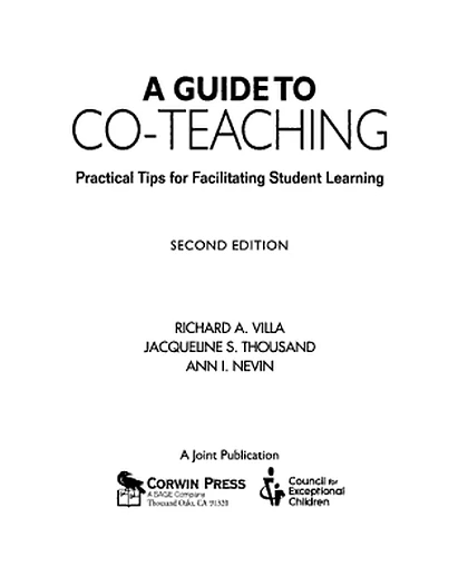 A Guide to Co-Teaching: Practical Tips for Facilitating Student Learning