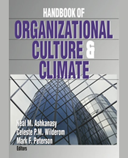 Handbook of Organizational Culture & Climate
