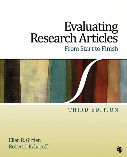 Evaluating Research Articles From Start to Finish, 3rd Edition