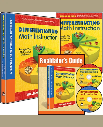 Differentiating Math Instruction (Multimedia Kit): A Multimedia Kit for Professional Development, 1st Edition