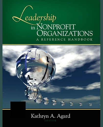 Leadership In Nonprofit Organizations A Reference Handbook