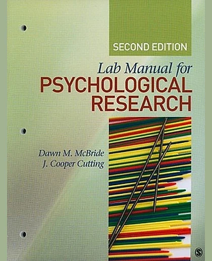 Lab Manual for Psychological Research, 2nd Edition