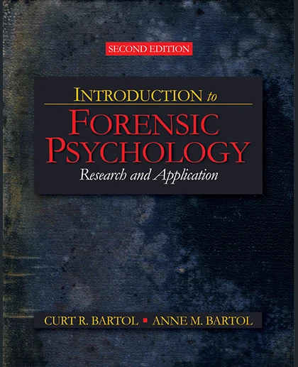 Introduction to Forensic Psychology: Research and Application.