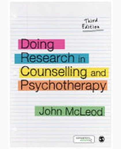Doing Research in Counselling and Psychotherapy