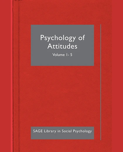 Psychology of Attitudes, 1st Edition
