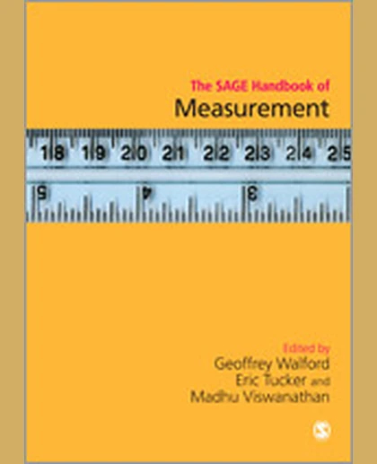 The SAGE Handbook of Measurement, 1st Edition