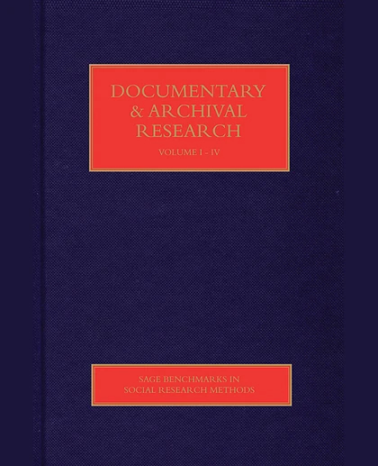 Documentary & Archival Research, 1st Edition