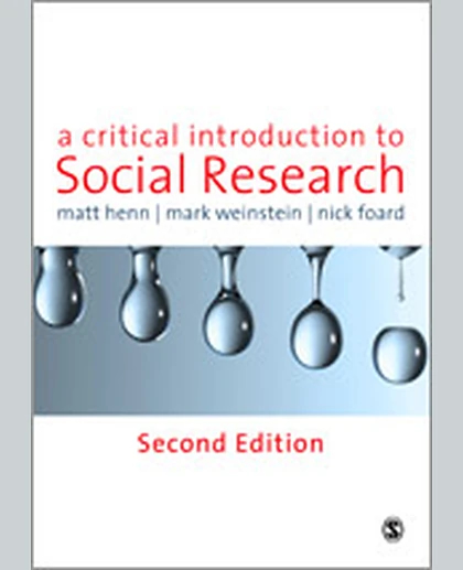A Critical Introduction to Social Research, 2nd Edition