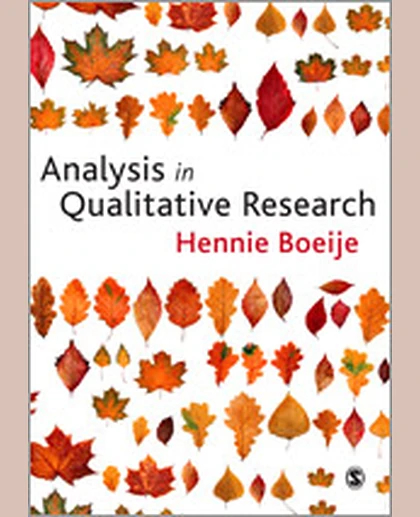 Analysis in Qualitative Research, 1st Edition