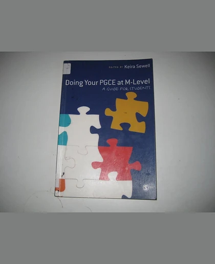 Doing Your PGCE at M-Level: A Guide for Students