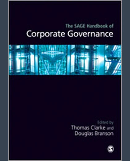 The SAGE Handbook of Corporate Governance, 1st Edition