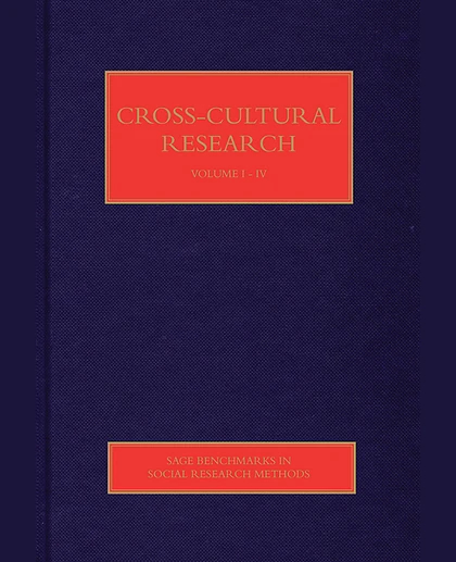 Cross-Cultural Research, 1st Edition