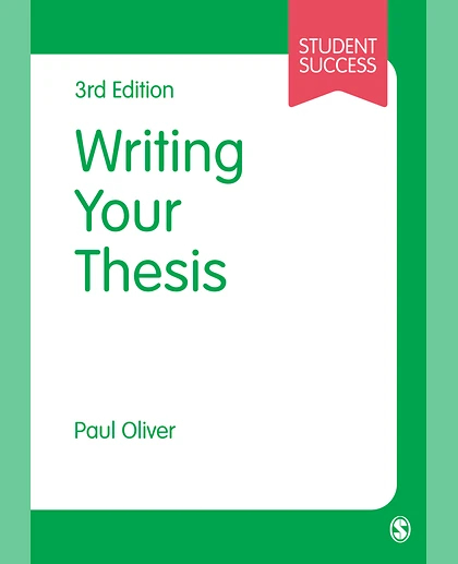 Writing Your Thesis, 3rd Edition