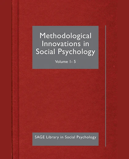 Methodological Innovations in Social Psychology, 1st Edition