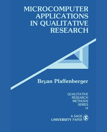 Microcomputer Applications in Qualitative Research, 1st Edition