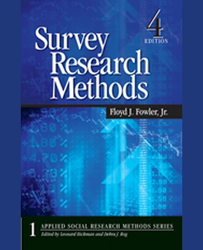 Survey Research Methods [Electronic Resource]
