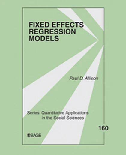 Fixed Effects Regression Models, 1st Edition