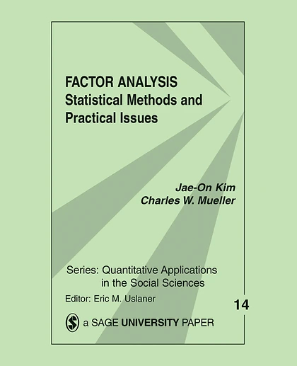 Factor Analysis: Statistical Methods and Practical Issues, 1st Edition