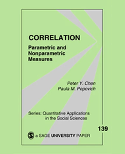 Correlation: Parametric and Nonparametric Measures, 1st Edition