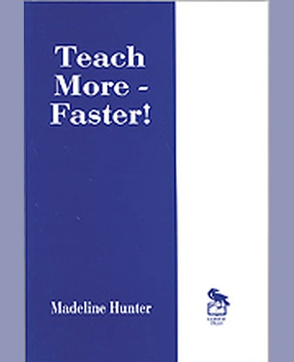Teach More -- Faster!, 1st Edition