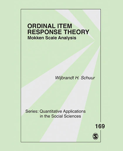 Ordinal Item Response Theory: Mokken Scale Analysis, 1st Edition