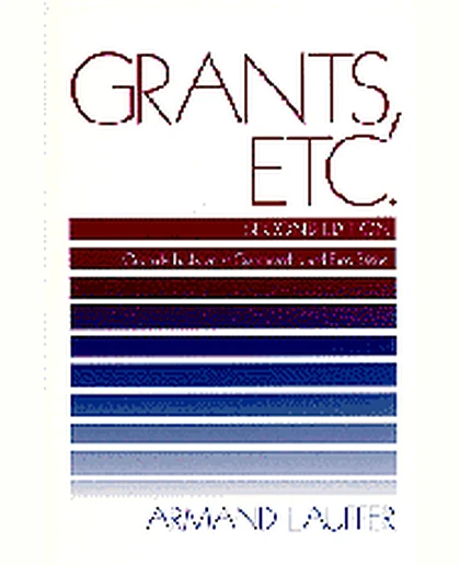 Grants, Etc.: Originally Published as Grantmanship and Fund Raising, 1st Edition