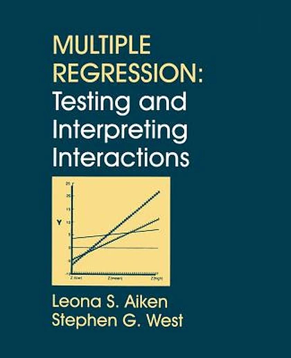 Multiple Regression: Testing and Interpreting Interactions, 1st Edition