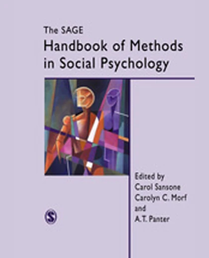 The Sage Handbook of Methods in Social Psychology, 1st Edition
