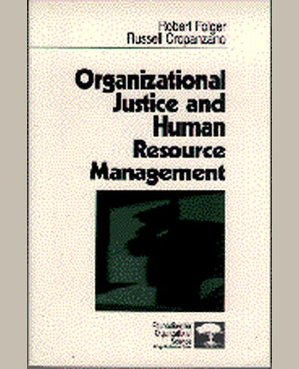 Organizational Justice and Human Resource Management, 1st Edition