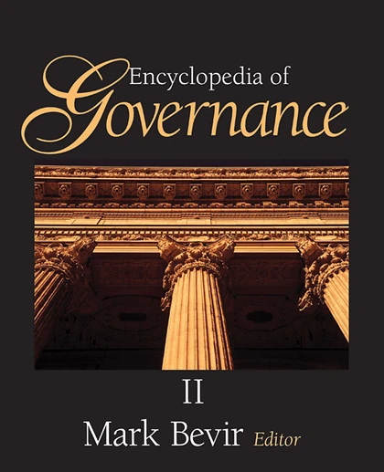 Encyclopedia of Governance, 1st Edition