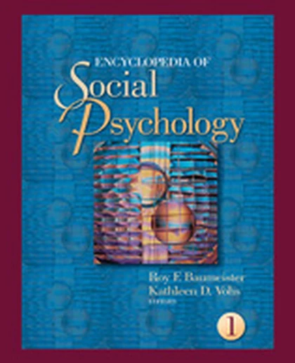 Encyclopedia of Social Psychology, 1st Edition