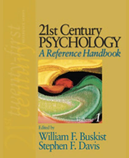 21st Century Psychology: A Reference Handbook, 1st Edition