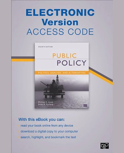 Public Policy Electronic Version: Politics, Analysis, and Alternatives