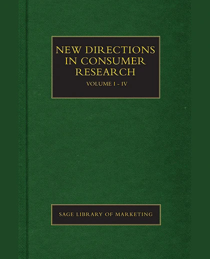 New Directions in Consumer Research, 1st Edition