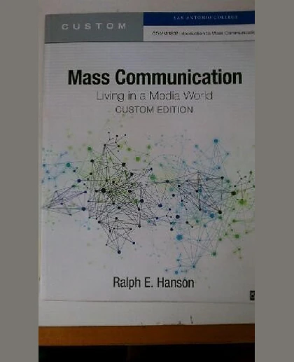 Custom Mass Communication; San Antonio College COMM 1307