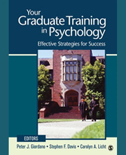 Your Graduate Training in Psychology