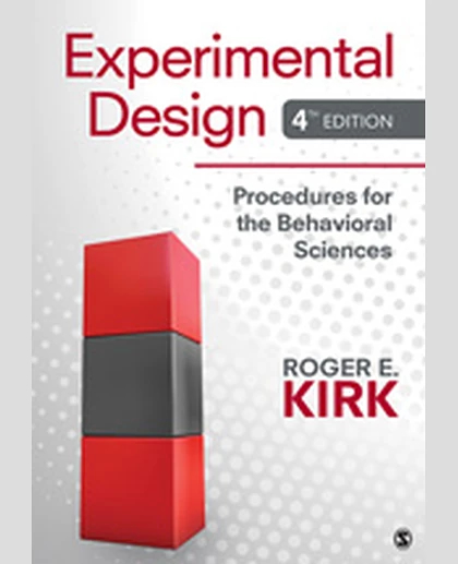 Experimental Design Procedures for the Behavioral Sciences, 4th Edition