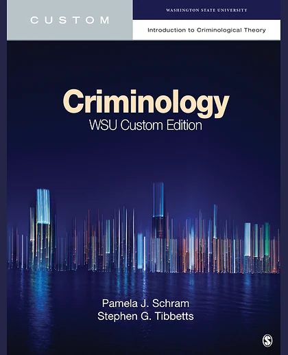 Introduction to Criminological Theory WSU Custom Edition