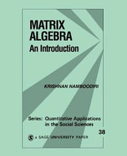 Matrix Algebra: An Introduction