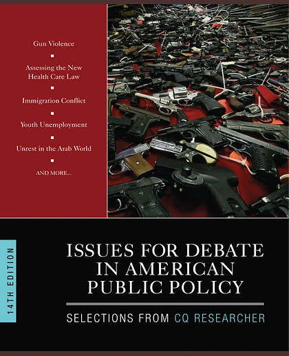 Issues for Debate in American Public Policy