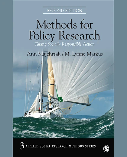 Methods for Policy Research Taking Socially Responsible Action, 2nd Edition