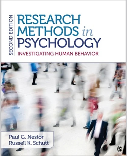 Research Methods in Psychology: Investigating Human Behavior, 2nd Edition