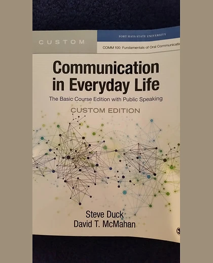 Communication in Everyday Life.. FHSU Edition