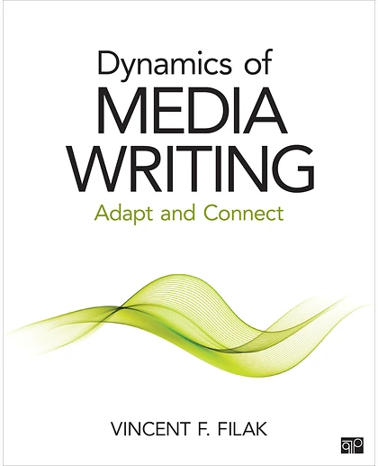 Dynamics of Media Writing: Adapt and Connect