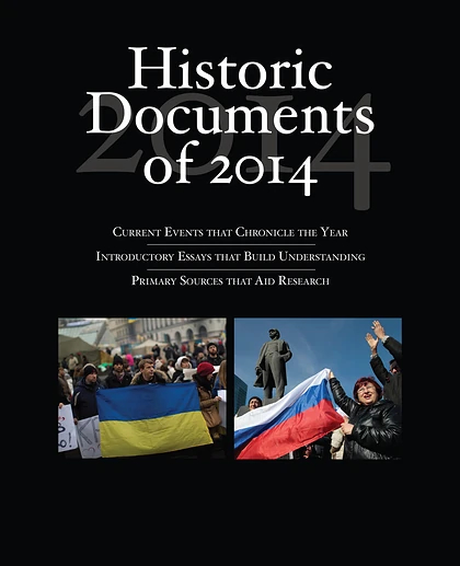 Historic Documents of 2014, 1st Edition