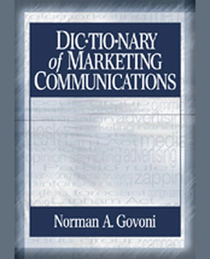Dictionary of Marketing Communications, 1st Edition